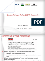 Food Additives: Understanding India's Perspective