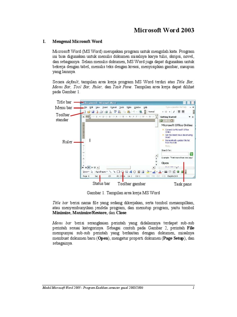 Microsoft Word 2003 | PDF