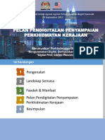 1 - Seminar KD Sarawak - PELAN PENDIGITALAN PENYAMPAIAN PERKHIDMATAN KERAJAAN v5