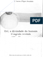 Santos, O. - Ori A Divindade Do Homem o Segredo Revelado PDF
