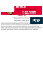 Cupon2x1cinesa PDF