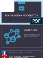 Social Media Moderator - Group4