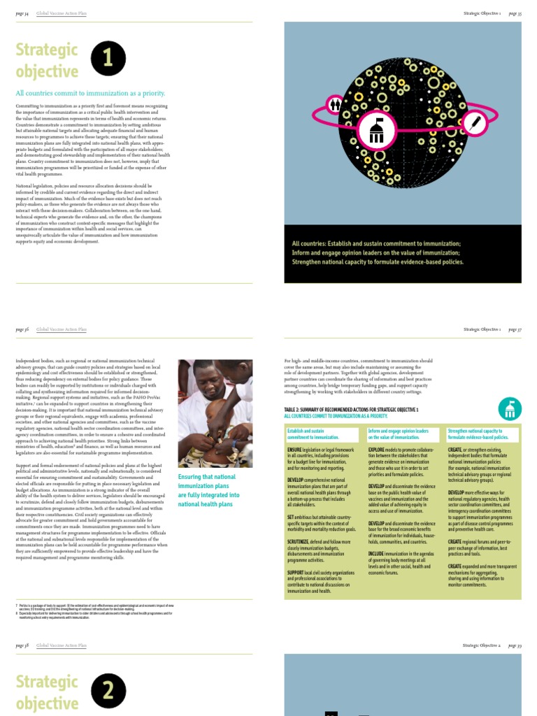 GVAP Strategic Objective 1-6 PDF | PDF | Eradication Of Infectious ...