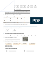 Teste de Matemática 3o ano - Horas de encontro