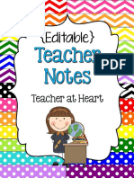 Teacher Notes