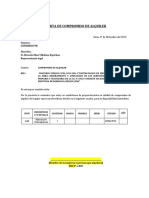 Carta de Compromiso Modelo - Teodolito