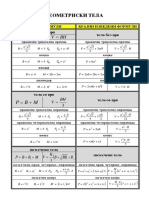 GEOMETRISKI TELA - Formuli