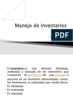 Manejo de Inventarios