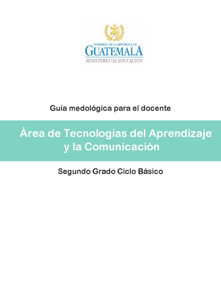 Guía Tecnologìa 2o Basico | PDF