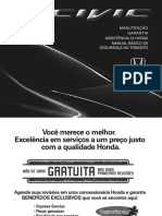 Civic 2014 - Manual de Manutenção e Garantia PDF