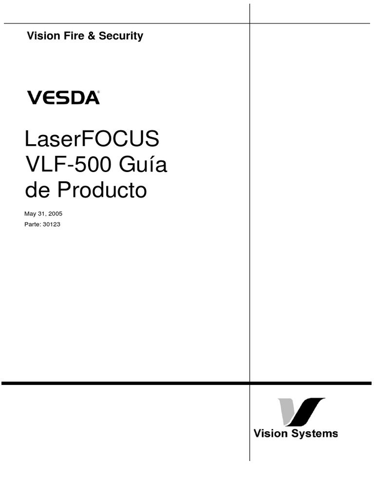 Manual Vesda Laser Focus 500 PDF PDF