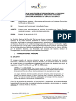 Instructivo Autorizaciones Encargos Nombramientos Provisionales Carrera Docente