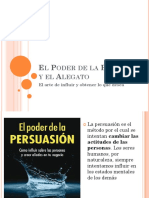 Poder de La Persuasion y El Alegato