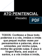 Ato Penitencial e Glória Rezados Slides