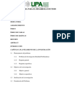 3 - Esquema para El Desarrollo de Tesis - UPA