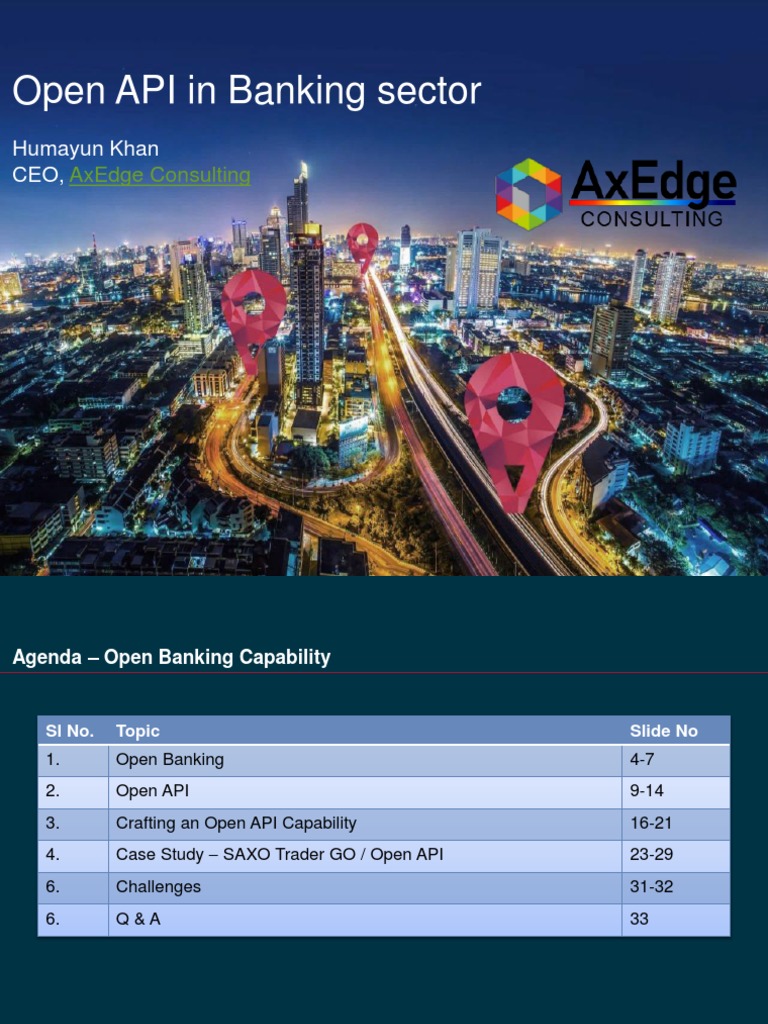Open API in The Banking Sector | PDF