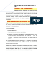 Producción de Ladrillos A Base de Llantas y Plásticos en El Municipio de Achocalla