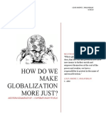How Do We Make Globalization More Just? - Louis Malaybalay