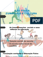 EDUCAÇÃO FÍSICA, CURRÍCULO E CULTURA Final