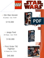 Catálogo Lego Star Wars 2019