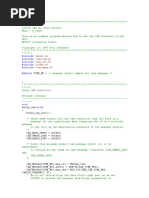 CAPL (CAN Access Programming Language) Code Examples | PDF