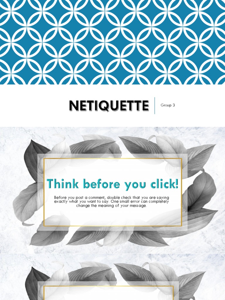 Netiquette