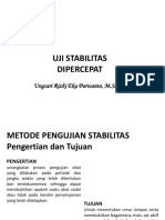 UJI STABILITAS DIPERCEPAT CELECOXIB