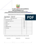 Formulir Pengajuan Pengadaan Barang Dan BHP