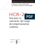 Manual hcr-20 CONDUCTA VIOLENTA PDF