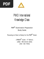 PMP Exam Study Guide PMBOK 4th Edition