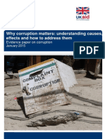 Corruption Evidence Paper Why Corruption Matters PDF