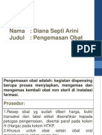 Pengemasan Obat (Diana)