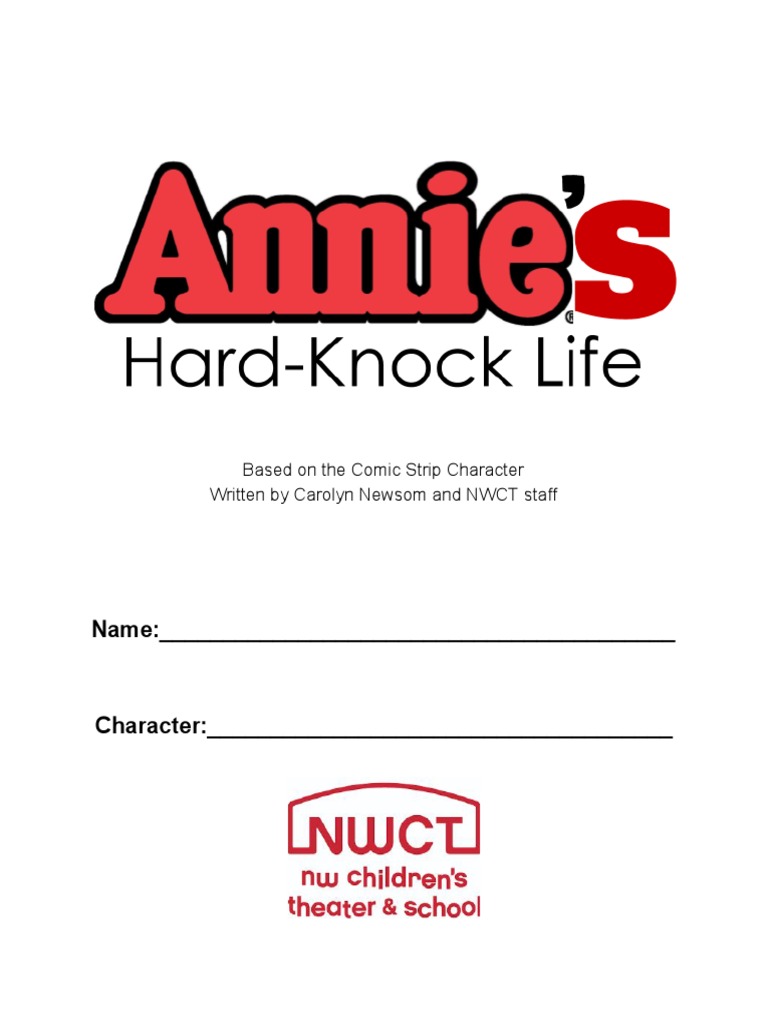 Willamette Script - Annie's Hard-Knock Life PDF | PDF