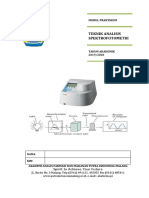 Modul Praktikum PR Spektrofotometri 2019