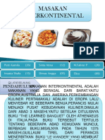 Presentasi Masakan Internasional
