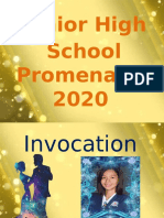 Senior High School Promenade 2020