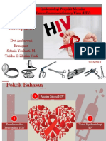 Epidemiologi Penyakit Menular HIV