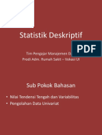 Statistik Deskriptif - 2