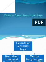 Bahan Ajar Konstruksi Kayu