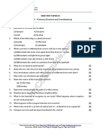 10 Science Control and Coordination Test 01 PDF