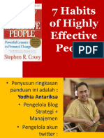 7 Habits of Highly Effective People