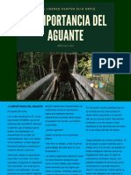 La Importancia Del Aguante. Articulo Uno. para Lideres. Pastor Eliu Ortiz PDF