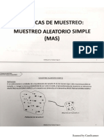 Seccion 2 - M.A.S. - Muestreo Aleatorio Simple PDF
