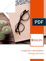 Extraits Integrateur Dvpeur ED