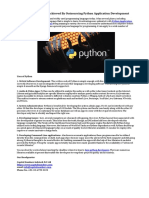 5 Services Can Be Achieved by Outsourcing Python Application Development