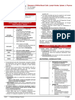 2021 Systemic Pathology S4T2 - Diseases of White Blood Cells Lymph Nodes Spleen and Thymus PDF