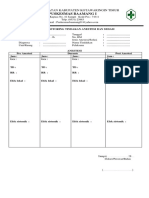 Form Monitoring Tindakan Anestesi Dan Sedasi