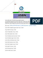 Soal USBN Kelas 12 SMA MA Semua Mata Pel PDF