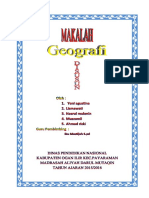 Makalah Geografi Tentang Konsep Geografi