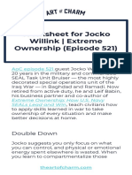 521 Jocko Willink Worksheet